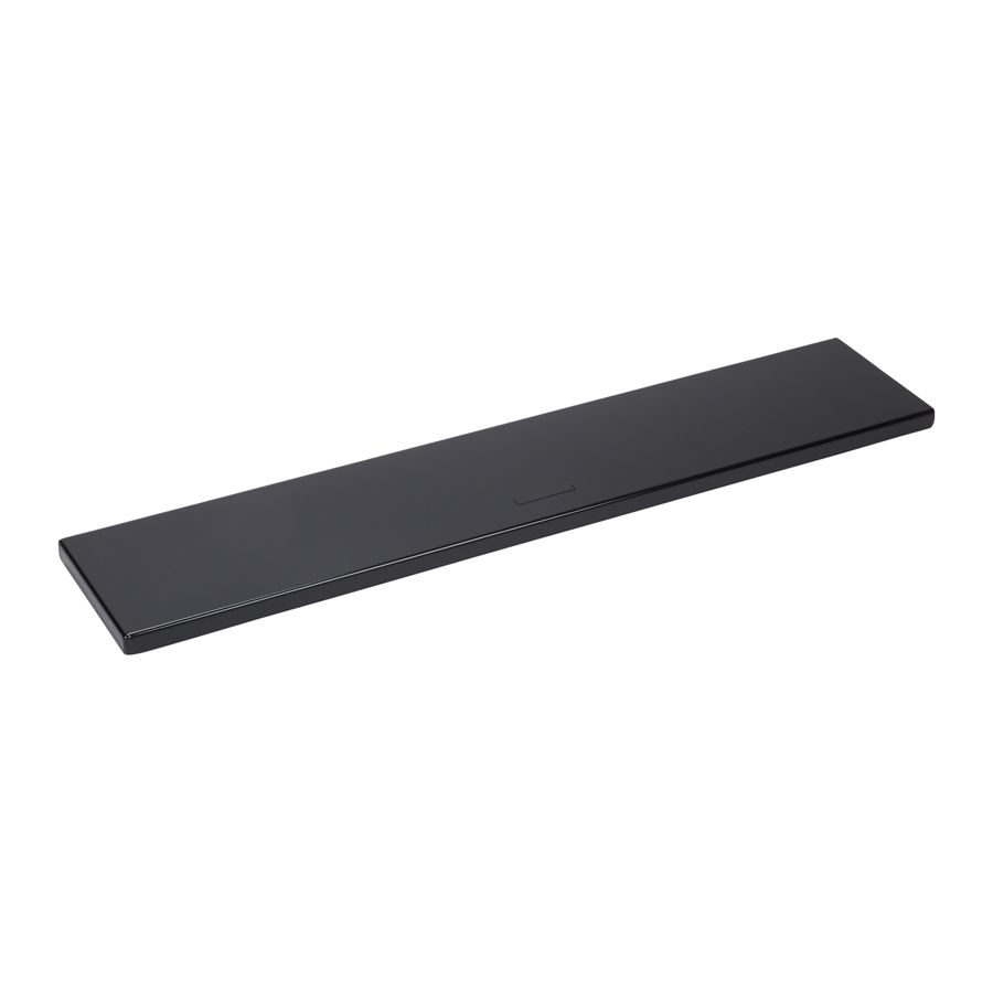 30" - Single Unit Toe Kick, Black W11368709