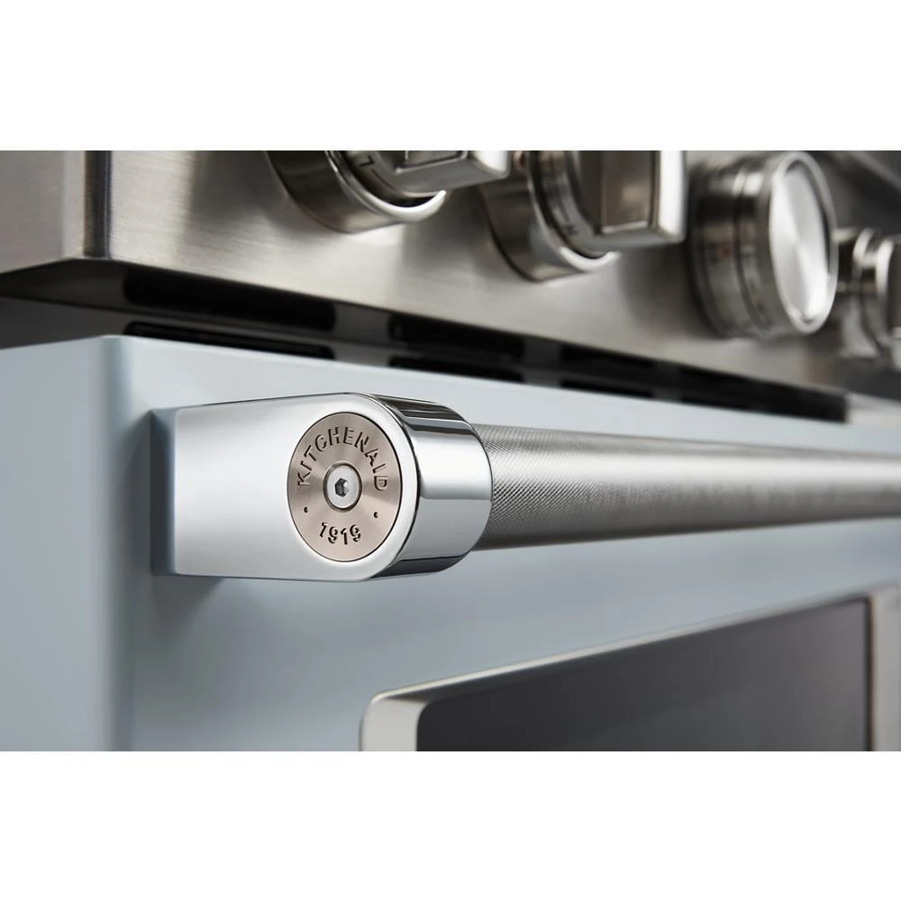 KitchenAid Commercial-Style Range Handle Medallion Kit - Bronze (Includes Two Medallions, Screws, and One 1/8-IN Hex Wrench) W11368841BN