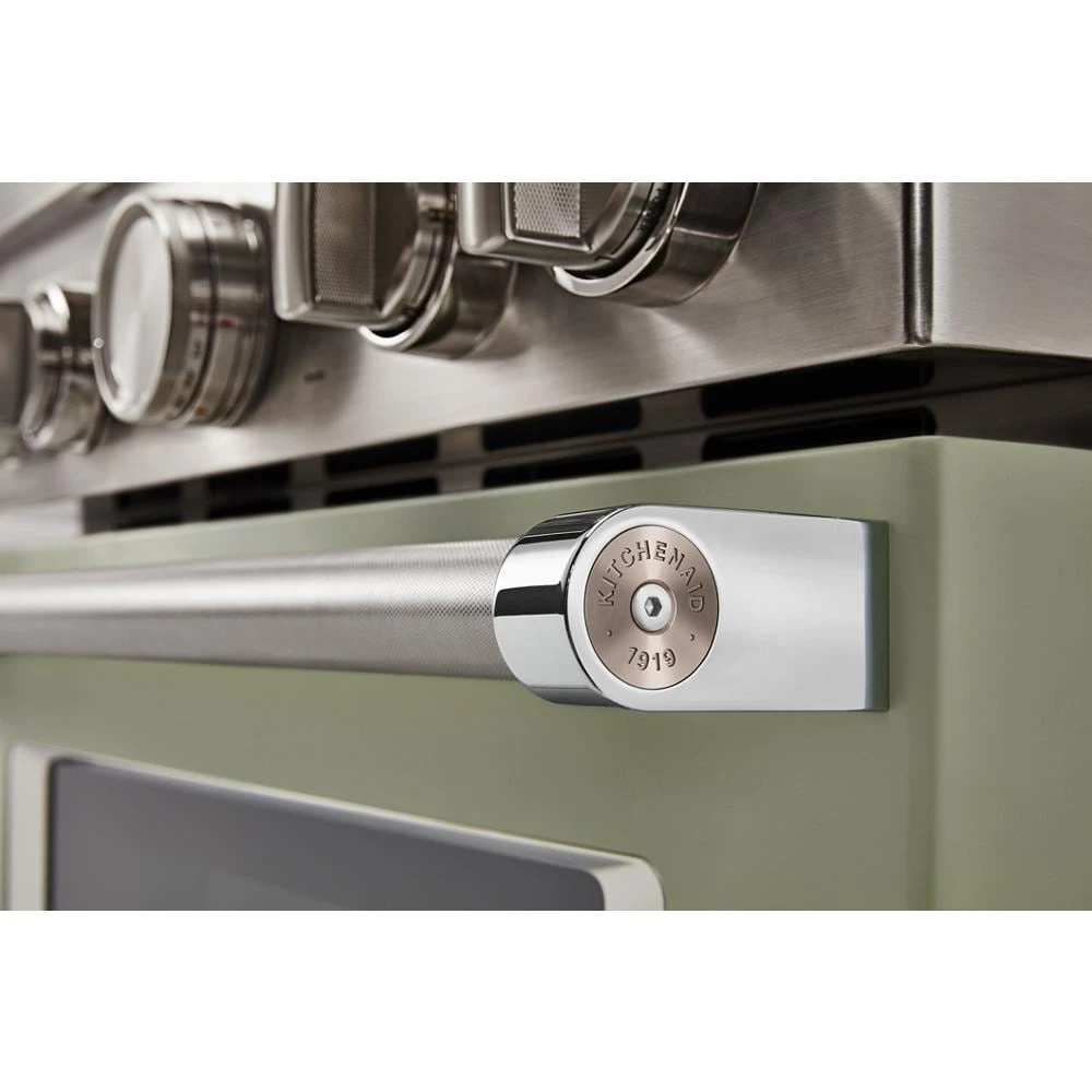 KitchenAid Commercial-Style Range Handle Medallion Kit - Bronze (Includes Two Medallions, Screws, and One 1/8-IN Hex Wrench) W11368841BN
