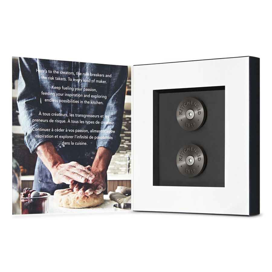 Commercial-Style Range Handle Medallion Kit view 3