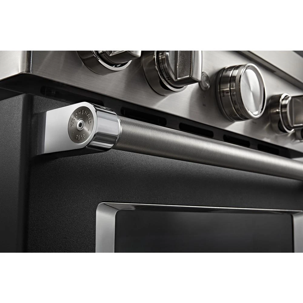 KitchenAid Commercial-Style Range Handle Medallion Kit - Black (Includes Two Medallions, Screws, and One 1/8-IN Hex Wrench) W11368841BO