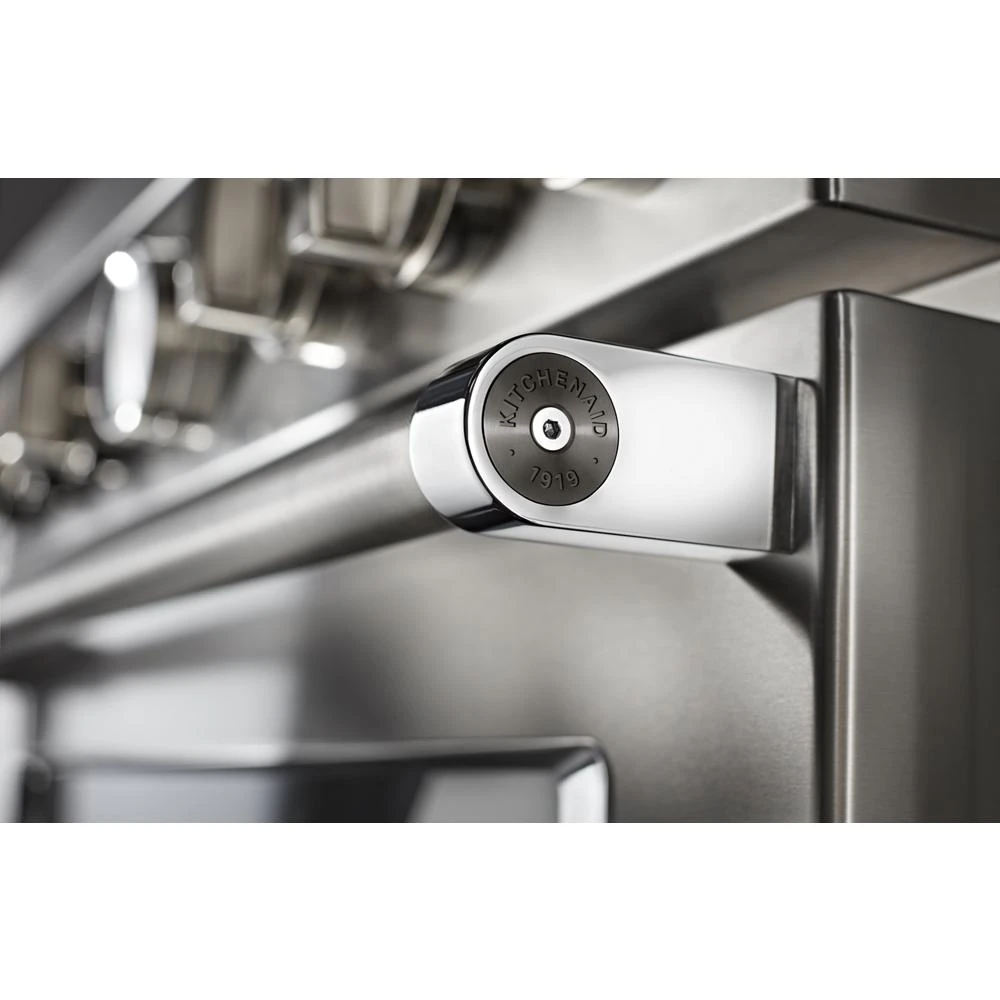 KitchenAid Commercial-Style Range Handle Medallion Kit - Black (Includes Two Medallions, Screws, and One 1/8-IN Hex Wrench) W11368841BO