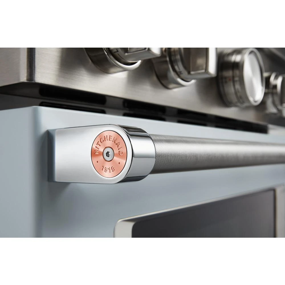 KitchenAid Commercial-Style Range Handle Medallion Kit - Copper (Includes Two Medallions, Screws, and One 1/8-IN Hex Wrench) W11368841CF