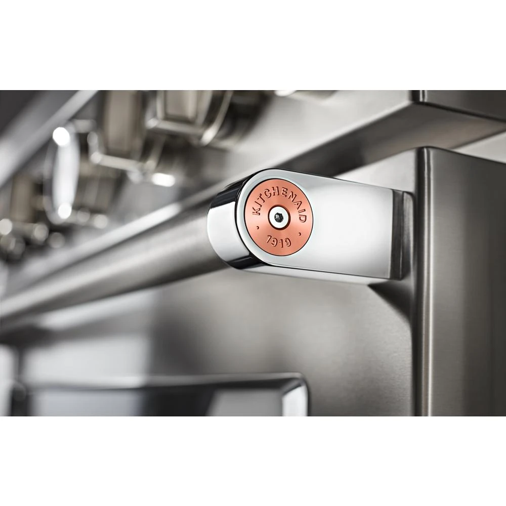 KitchenAid Commercial-Style Range Handle Medallion Kit - Copper (Includes Two Medallions, Screws, and One 1/8-IN Hex Wrench) W11368841CF