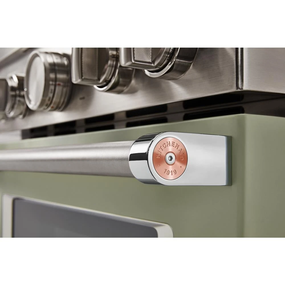 KitchenAid Commercial-Style Range Handle Medallion Kit - Copper (Includes Two Medallions, Screws, and One 1/8-IN Hex Wrench) W11368841CF