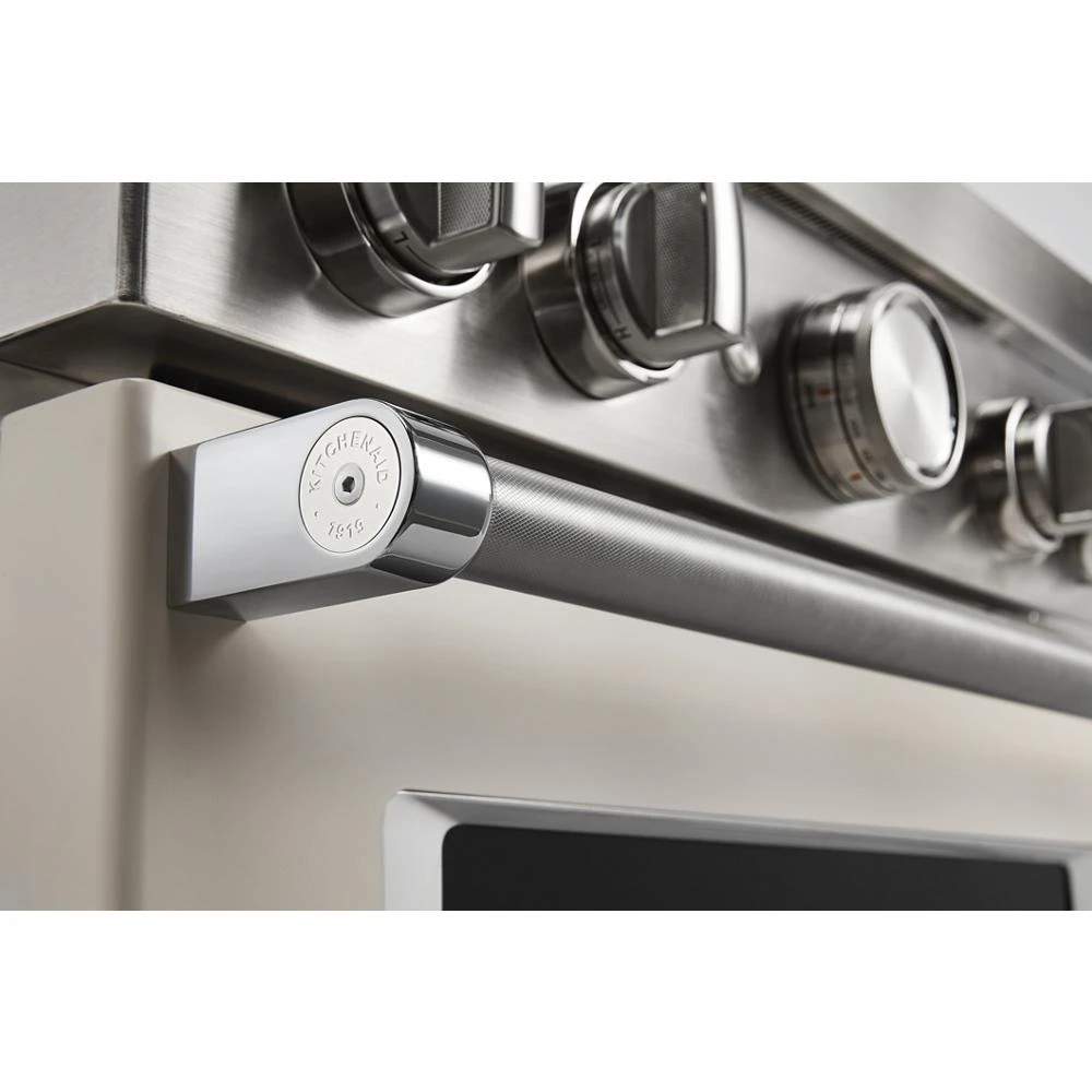 KitchenAid Commercial-Style Range Handle Medallion Kit - Mascarpone (Includes Two Medallions, Screws, and One 1/8-IN Hex Wrench) W11368841MP