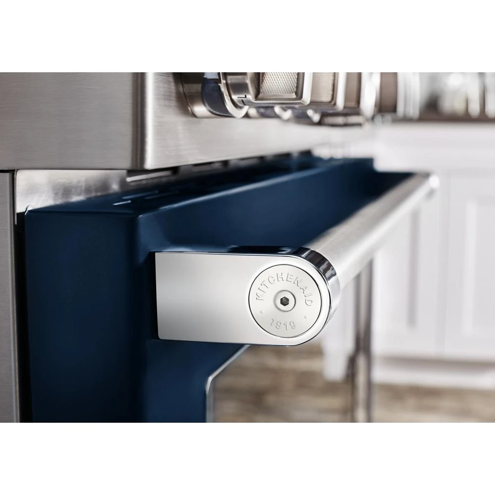 KitchenAid Commercial-Style Range Handle Medallion Kit - Mascarpone (Includes Two Medallions, Screws, and One 1/8-IN Hex Wrench) W11368841MP