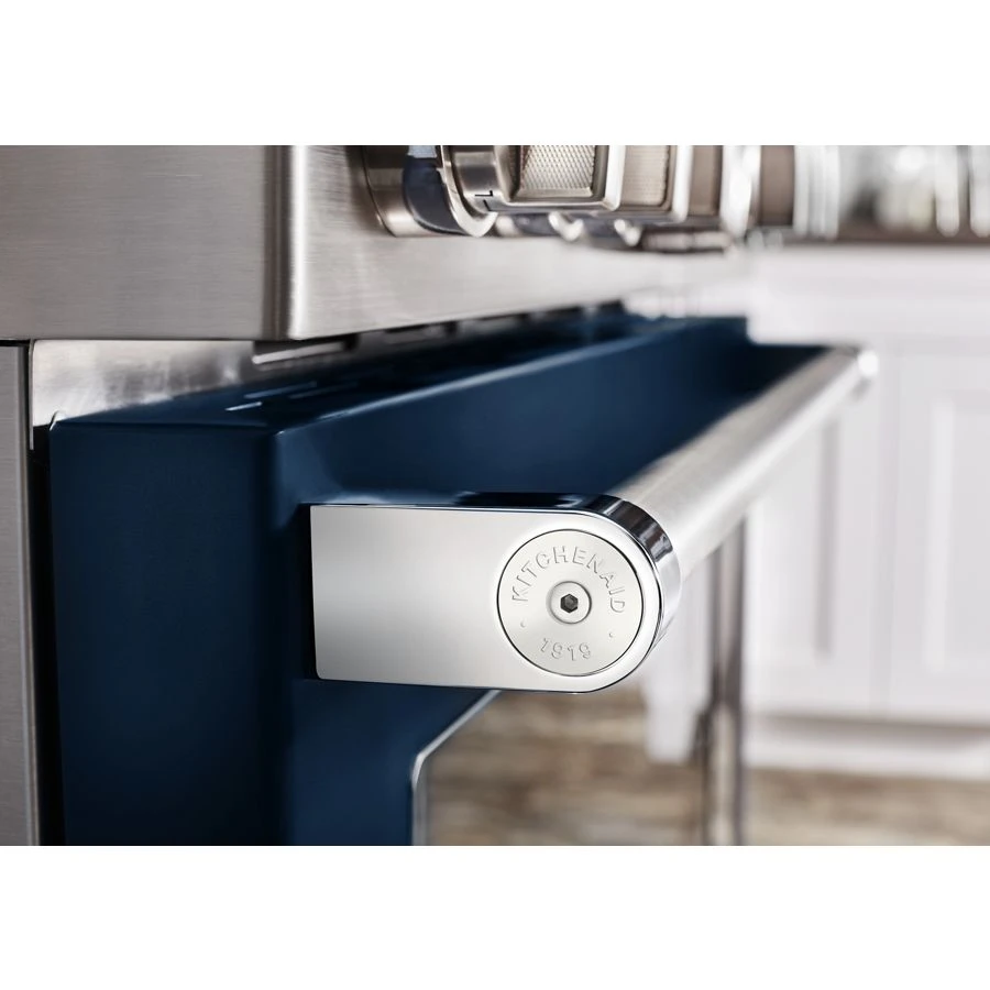 Kitchenaid Commercial-style Range Handle Medallion Kit - Mascarpone (includes Two Medallions, Screws, And One 1/8-in Hex Wrench) W11368841MP