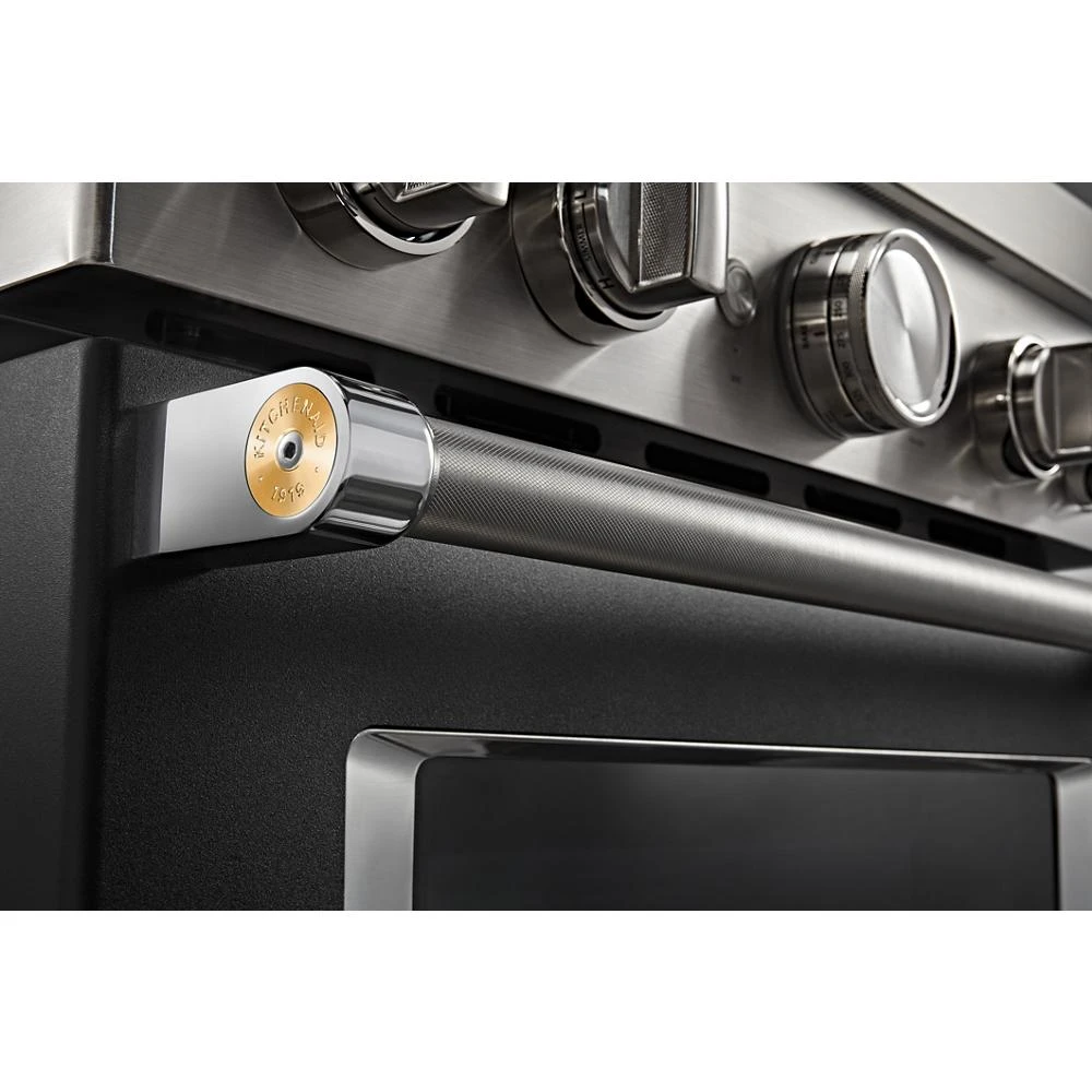 KitchenAid Commercial-Style Range Handle Medallion Kit - Gold (Includes Two Medallions, Screws, and One 1/8-IN Hex Wrench) W11368841NE