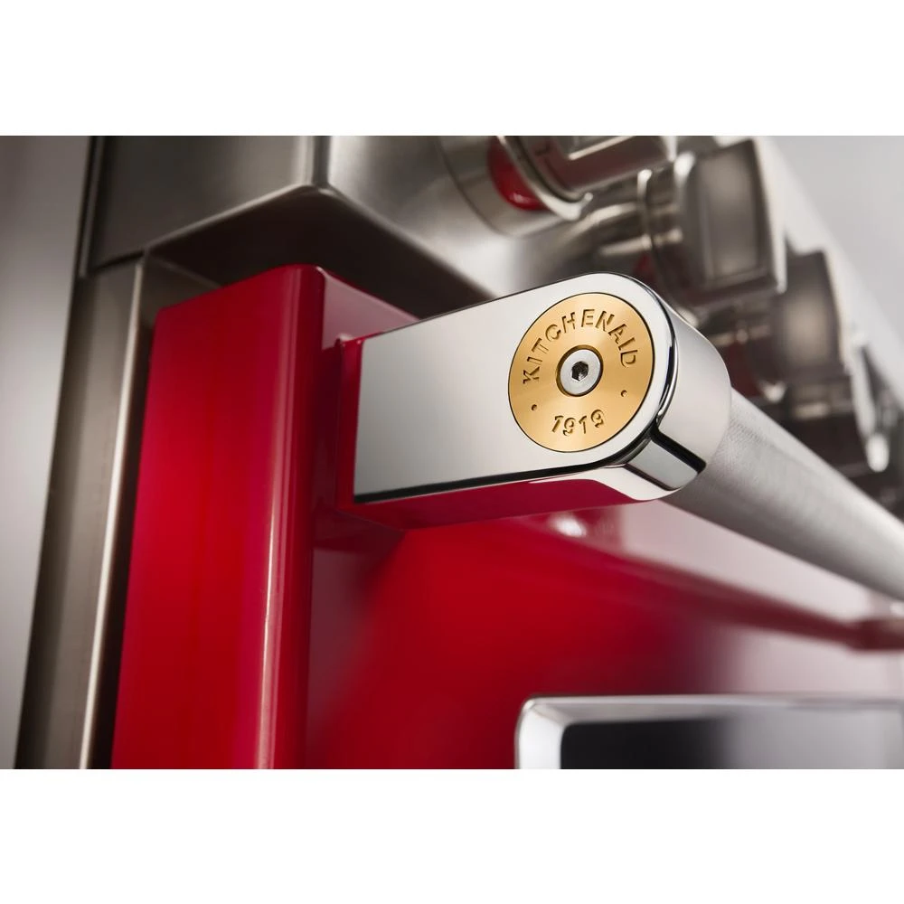 KitchenAid Commercial-Style Range Handle Medallion Kit - Gold (Includes Two Medallions, Screws, and One 1/8-IN Hex Wrench) W11368841NE