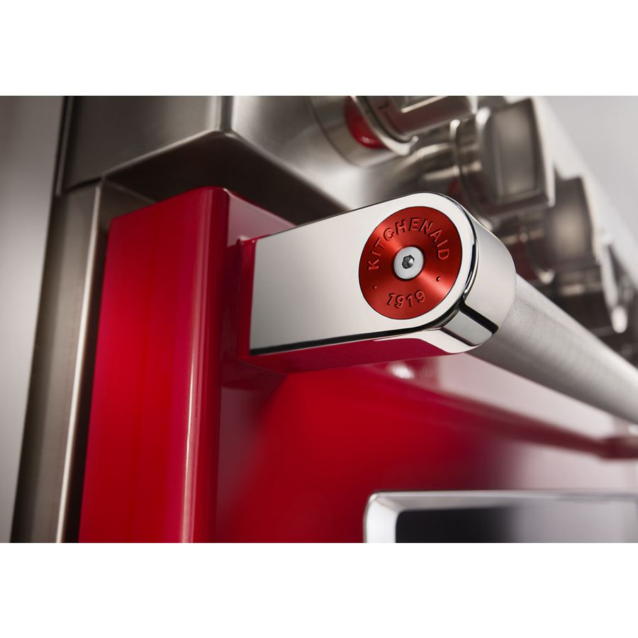 Kitchenaid Commercial-style Range Handle Medallion Kit - Red (includes Two Medallions, Screws, And One 1/8-in Hex Wrench) W11368841RE