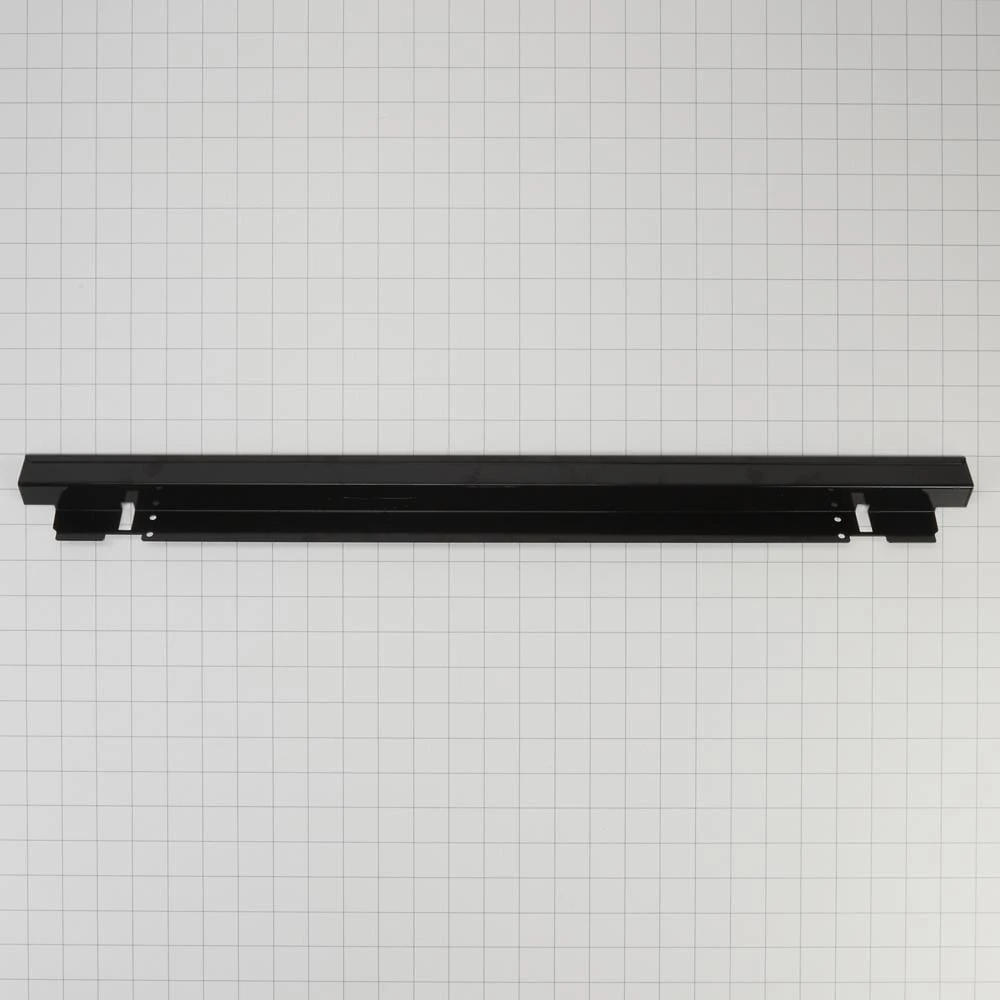 27" Microwave Bottom Trim Kit, Black, with all trim pieces and deflector shield W11395659