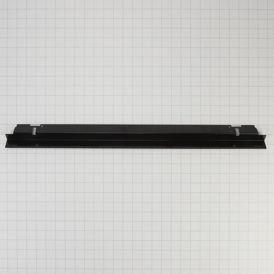27" Microwave Bottom Trim Kit, Black, With All Trim Pieces And Deflector Shield W11395659