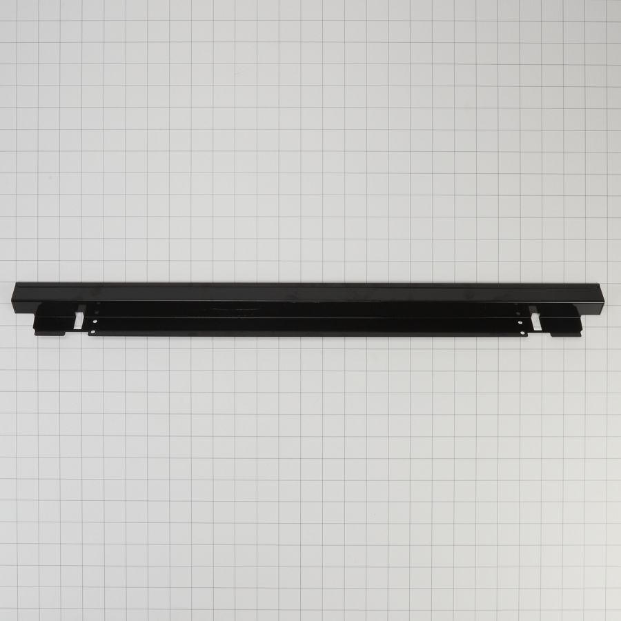 27" Microwave Bottom Trim Kit, Black, With All Trim Pieces And Deflector Shield W11395659