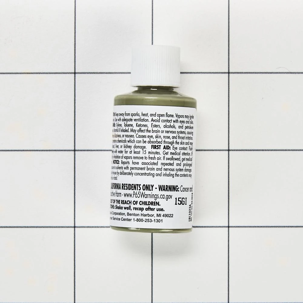 Touch-Up Paint with a Brush - Avocado Cream 0.6-oz W11397568AV