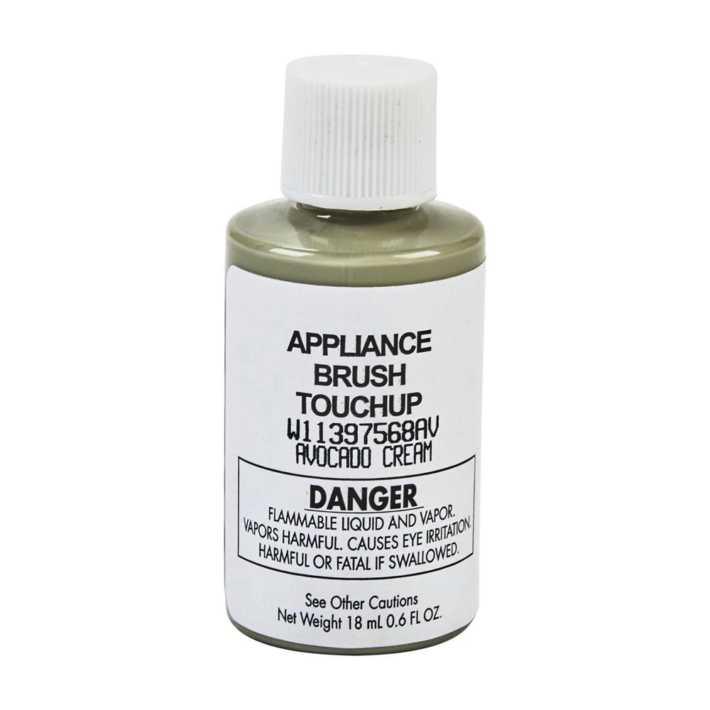 Touch-Up Paint with a Brush - Avocado Cream 0.6-oz W11397568AV