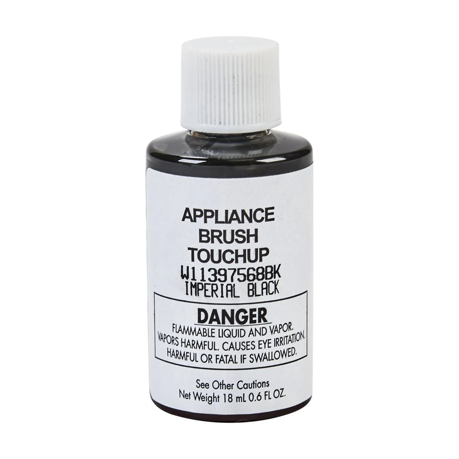 Appliance Touchup Paint Bottle W11397568BK