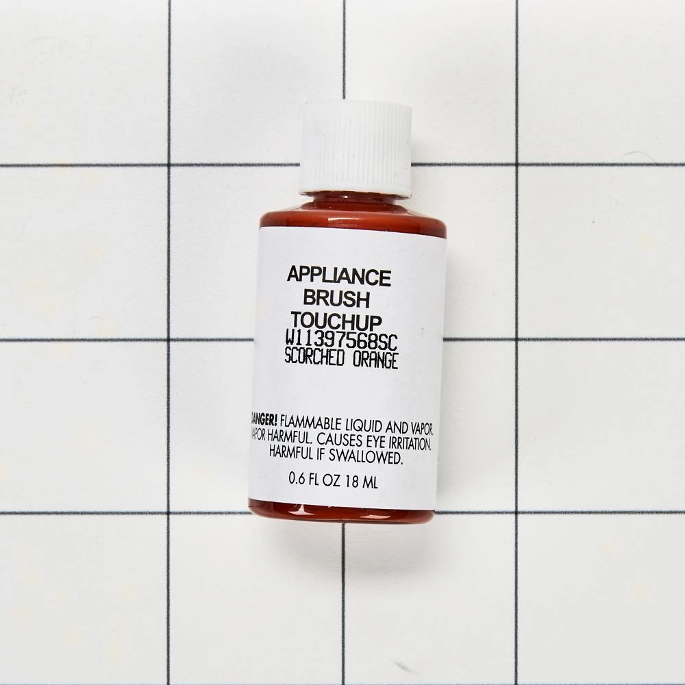 Touch-Up Paint with a Brush - Scorched Orange 0.6-oz W11397568SC