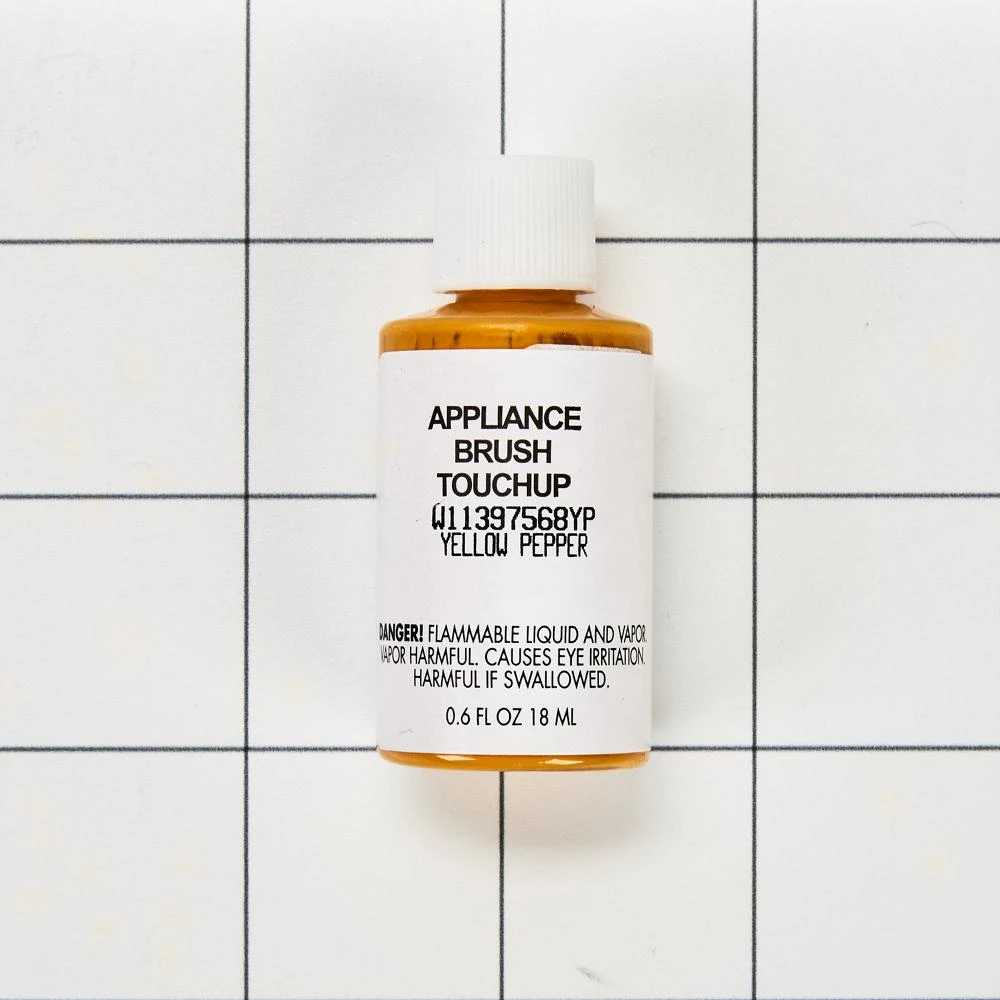 Touch-Up Paint with a Brush - Yellow Pepper 0.6-oz W11397568YP