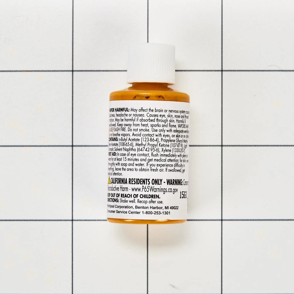 Touch-Up Paint with a Brush - Yellow Pepper 0.6-oz W11397568YP
