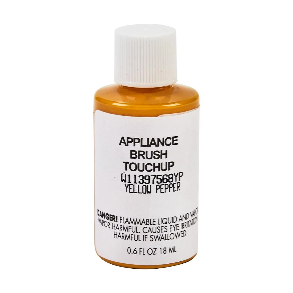 Touch-Up Paint with a Brush - Yellow Pepper 0.6-oz W11397568YP