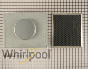 Range Wall Hood Charcoal Filter Recirculation Kit - Silver W11430939