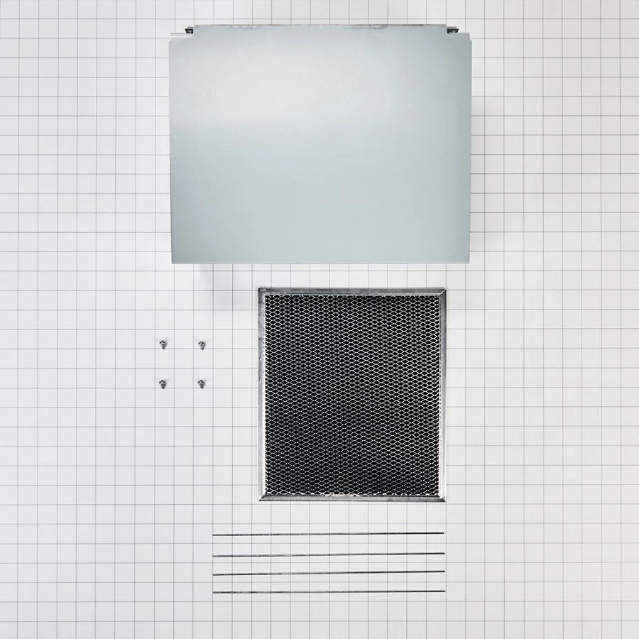 Range Wall Hood Charcoal Filter Recirculation Kit - Silver W11430939