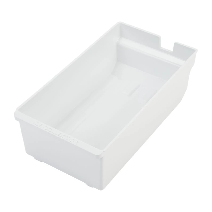 SxS Refrigerator Ice Maker Bin, fits WRB533CZJB, WRB533CZJW, WRB533CZJZ, WRB543CMJV, and WRB543CMJZ W11436901