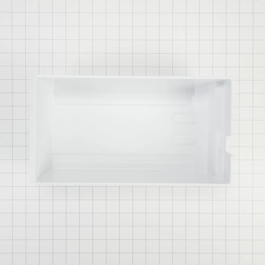 SxS Refrigerator Ice Maker Bin, fits WRB533CZJB, WRB533CZJW, WRB533CZJZ, WRB543CMJV, and WRB543CMJZ W11436901