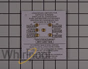 Range/Stove/Oven Conversion Kit W11436985