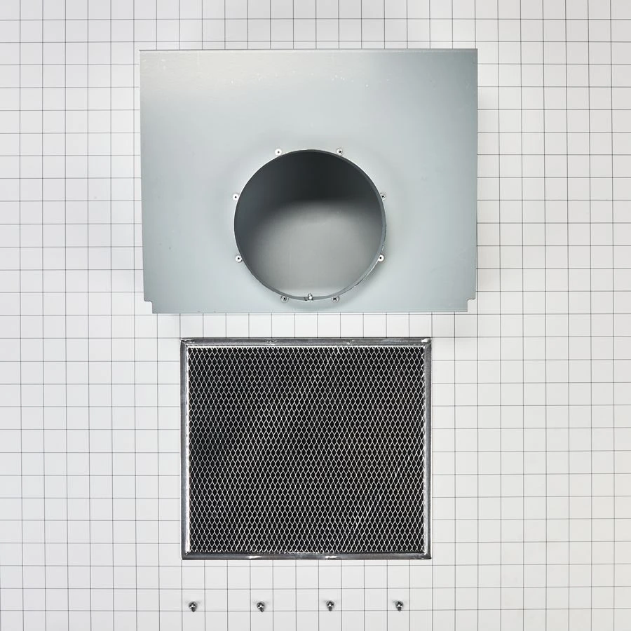 Range Hood Recirculation Filter Kit - Converts from Exterior Venting to Recirculating for Models WVW91330KS and WVW91336KS W11446297