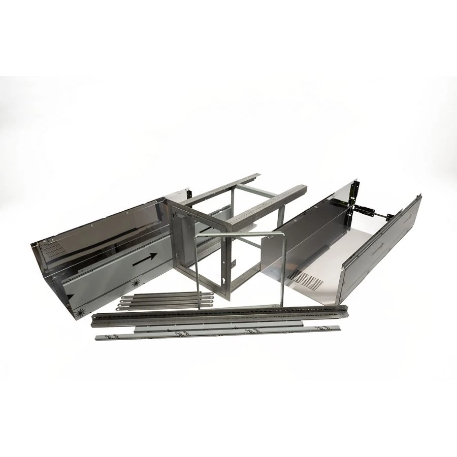 36" Range Hood Chimney Extension Kit, Stainless Steel, compatible model JVI0636LS, for ceilings between 8-7/8' to 10-1/2' W11522788