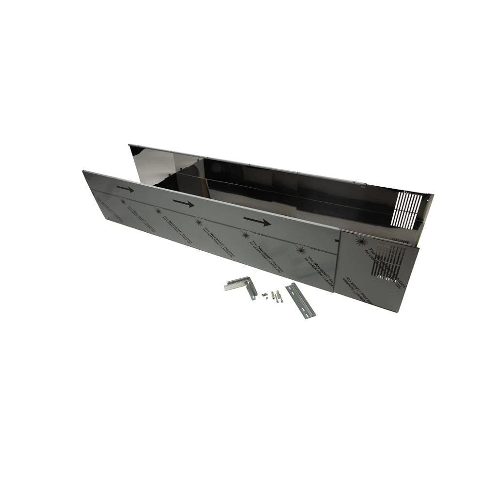 Wall-Mount Hood Chimney Extension Kit, Stainless Steel, for ceilings between 10-1/2' to 12' W11522794