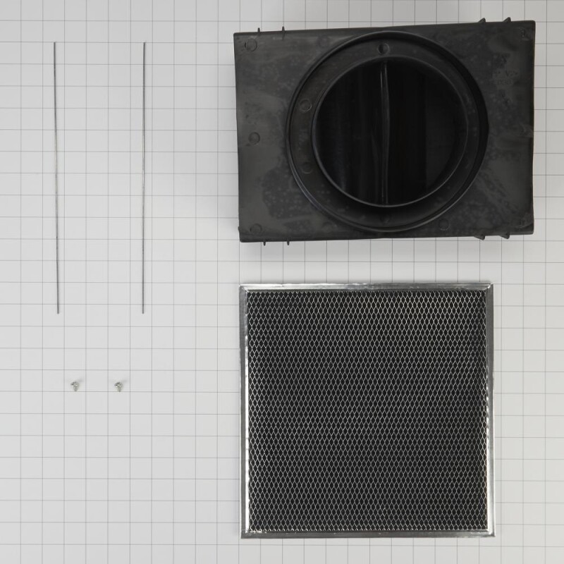 Range Hood Wall Canopy Recirculation Kit W11548458