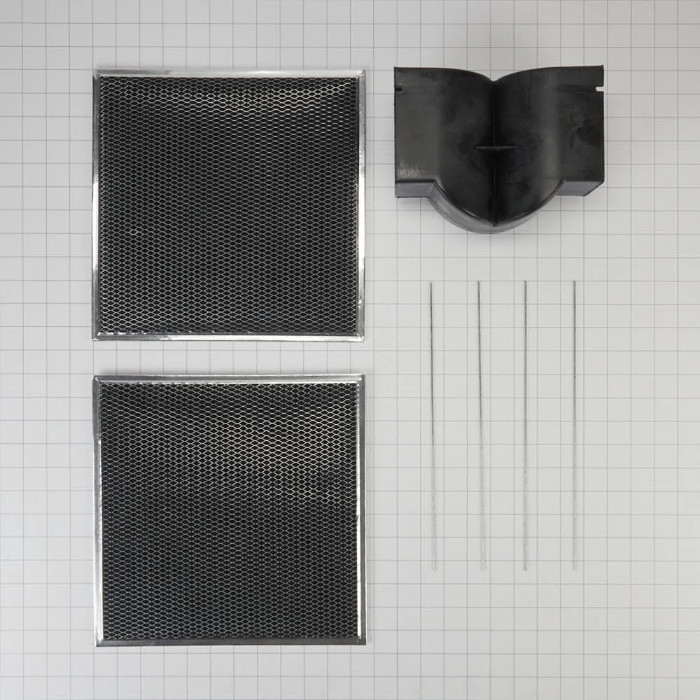 Range Hood Wall Canopy Recirculation Kit for Models WVW73UC0LS and WVW53UC0LS view 3