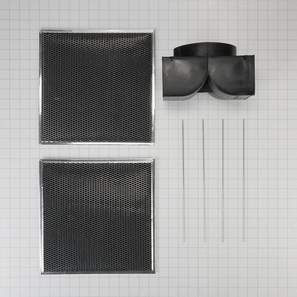 Range Hood Wall Canopy Recirculation Kit for Models WVW73UC0LS and WVW53UC0LS view 4