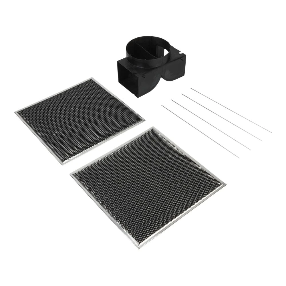 Range Hood Wall Canopy Recirculation Kit for Models WVW73UC0LS and WVW53UC0LS view 5