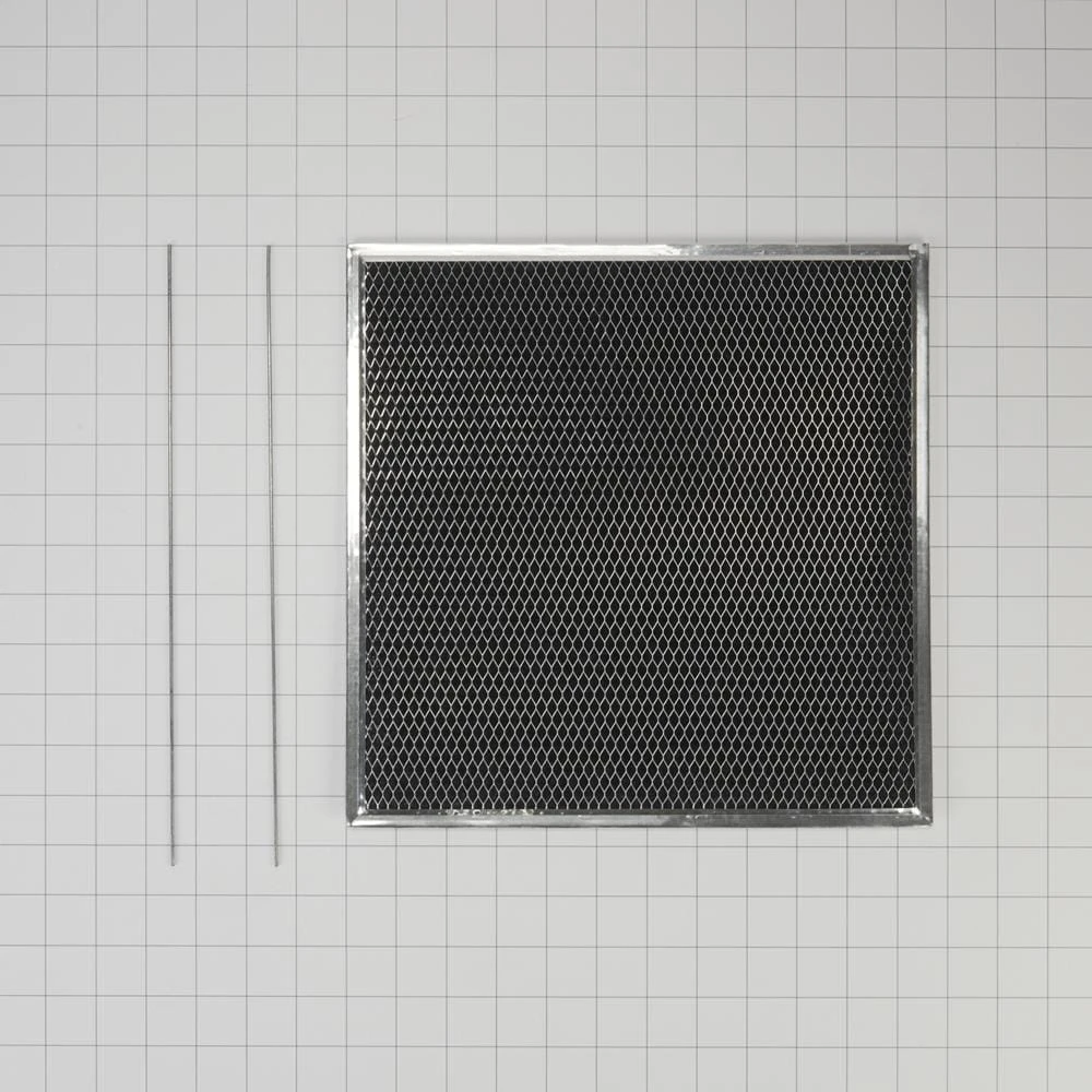 Range Hood Replacement Filter Kit (Includes One Charcoal Filter and Two Clips) view 2