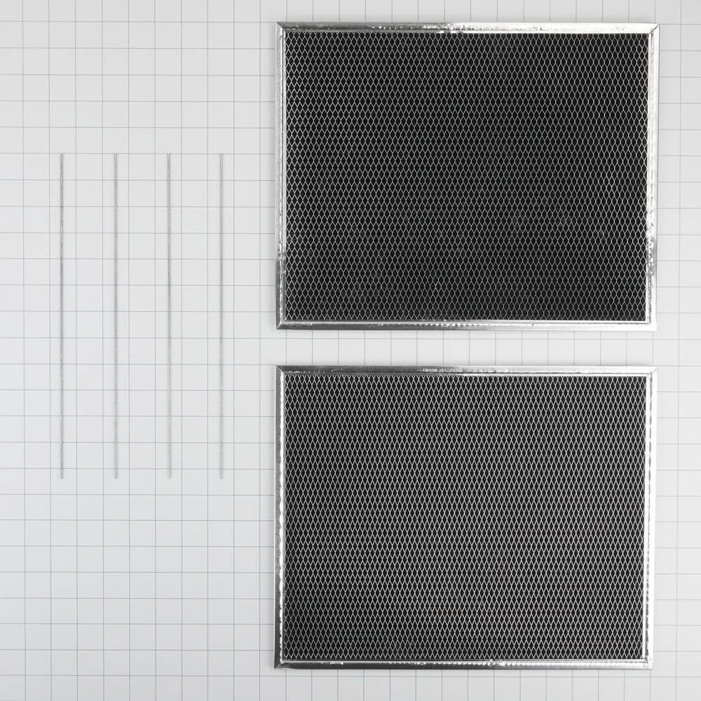 Range Hood Filter Kit (Includes Two Charcoal Filters and Four Clips) W11584494