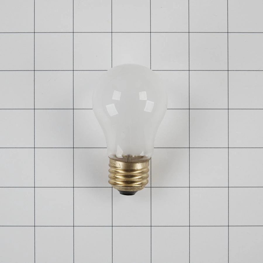 Incandescent Refrigerator Light Bulb (130V, 40W) - White W11679940