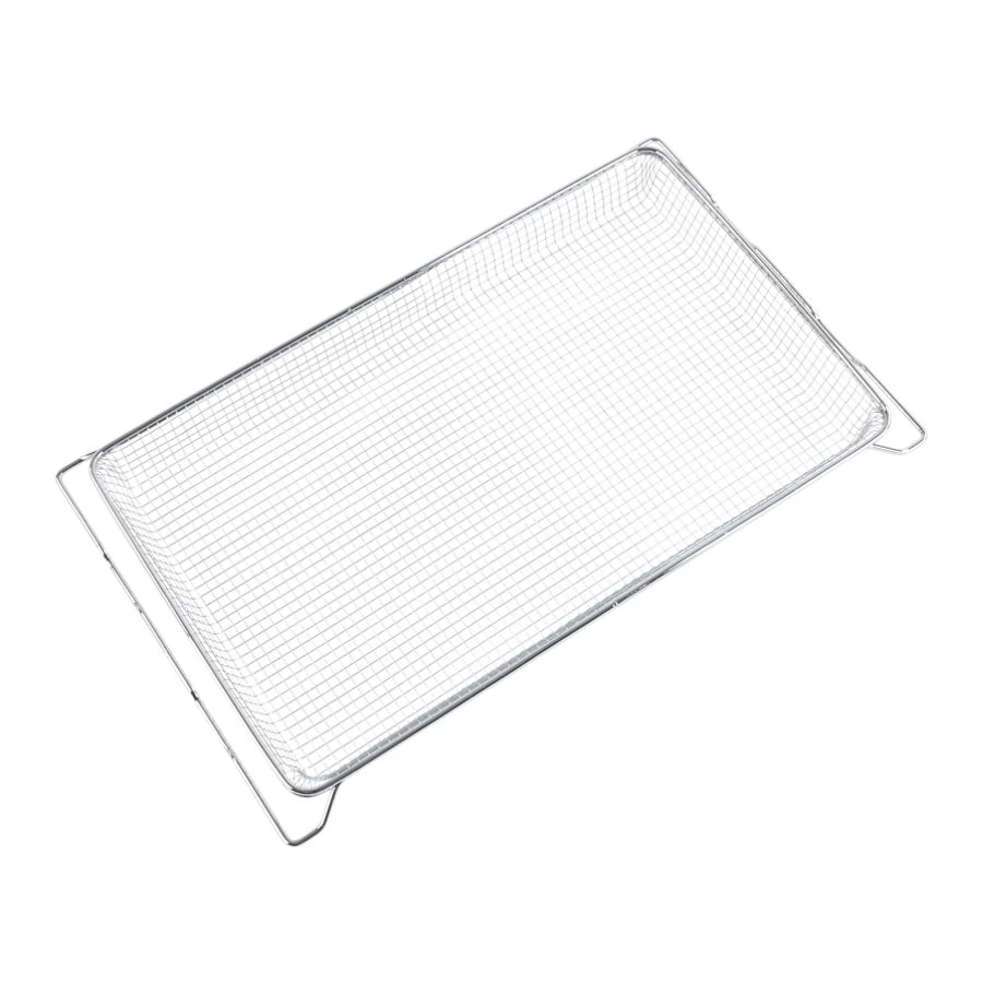 Built-In Microwave Air Fryer Basket - Stainless Steel for Models KMMF530/730P, WMMF7330/7530R, JMHF730/930R & KMBS724SPS (17 1/4-IN L X 10 1/2-IN W X 1 1/2-IN H) W11707191