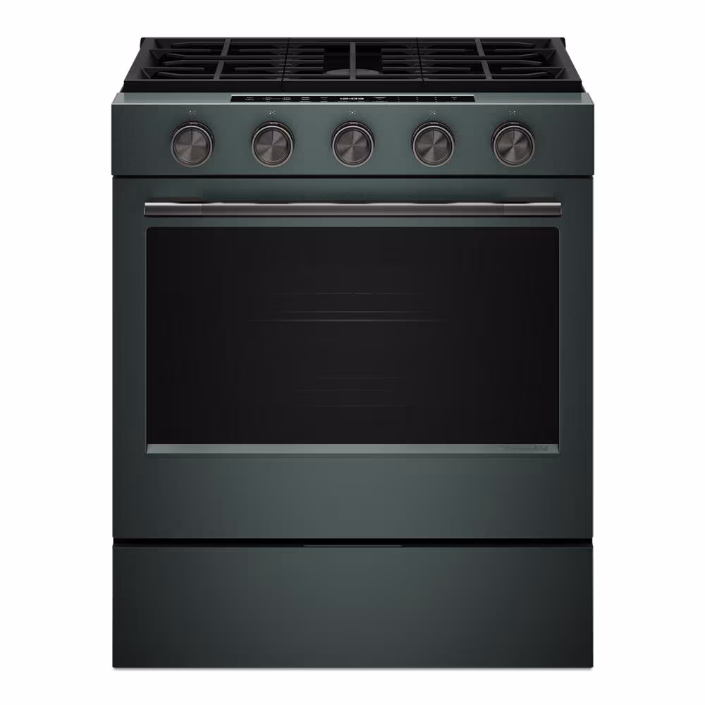 Black Ore Handle and Knob Hardware Accessory Kit for Slide-In Convection Range W11773965