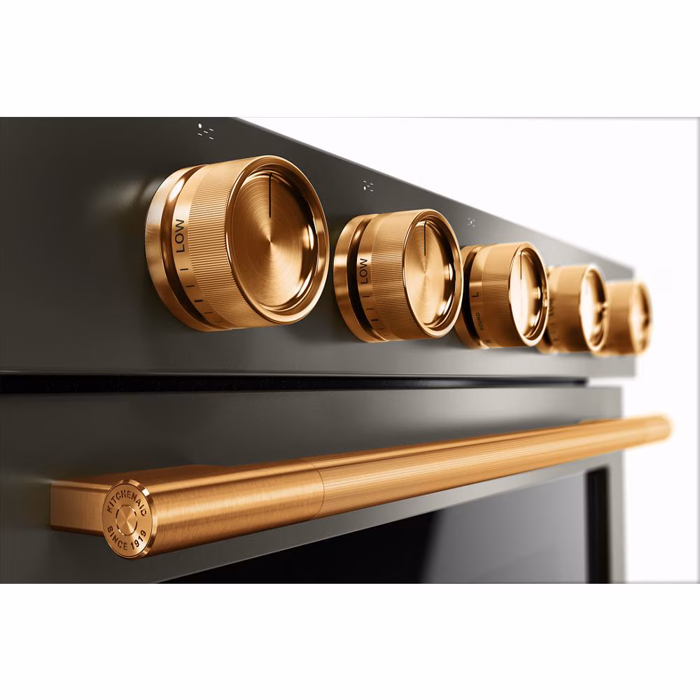Bronze Handle and Knob Hardware Accessory Kit for Slide-In ConvectionRange W11773967