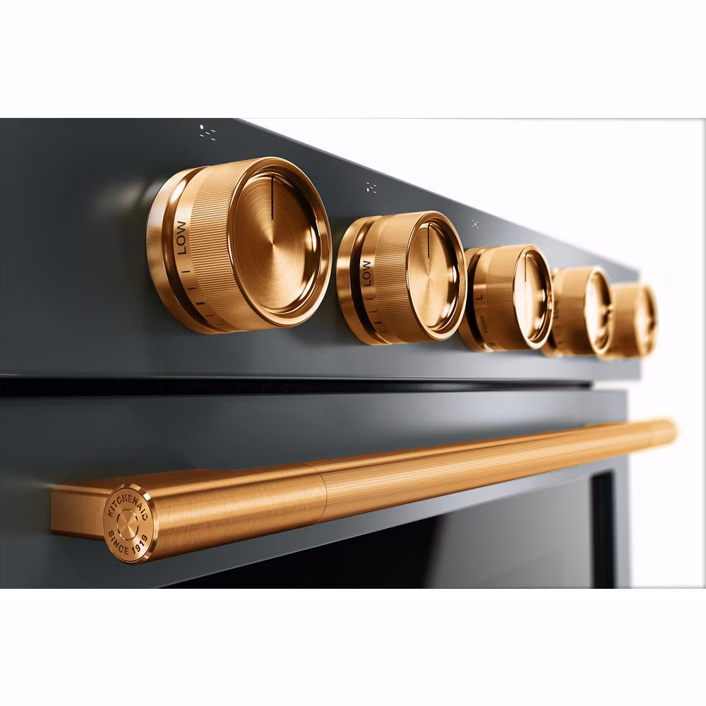 Bronze Handle and Knob Hardware Accessory Kit for Slide-In ConvectionRange W11773967