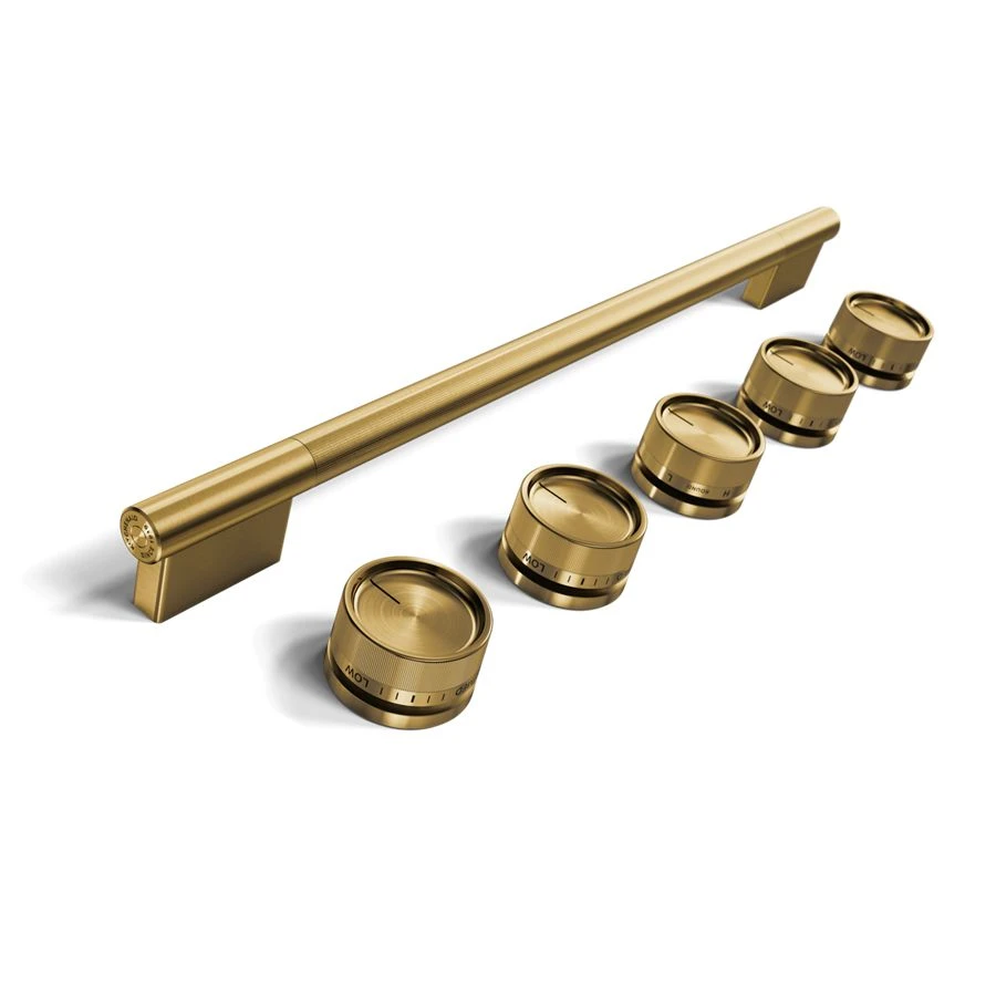 Brass Handle and Knob Hardware Accessory Kit for Slide-In ConvectionRange W11773968