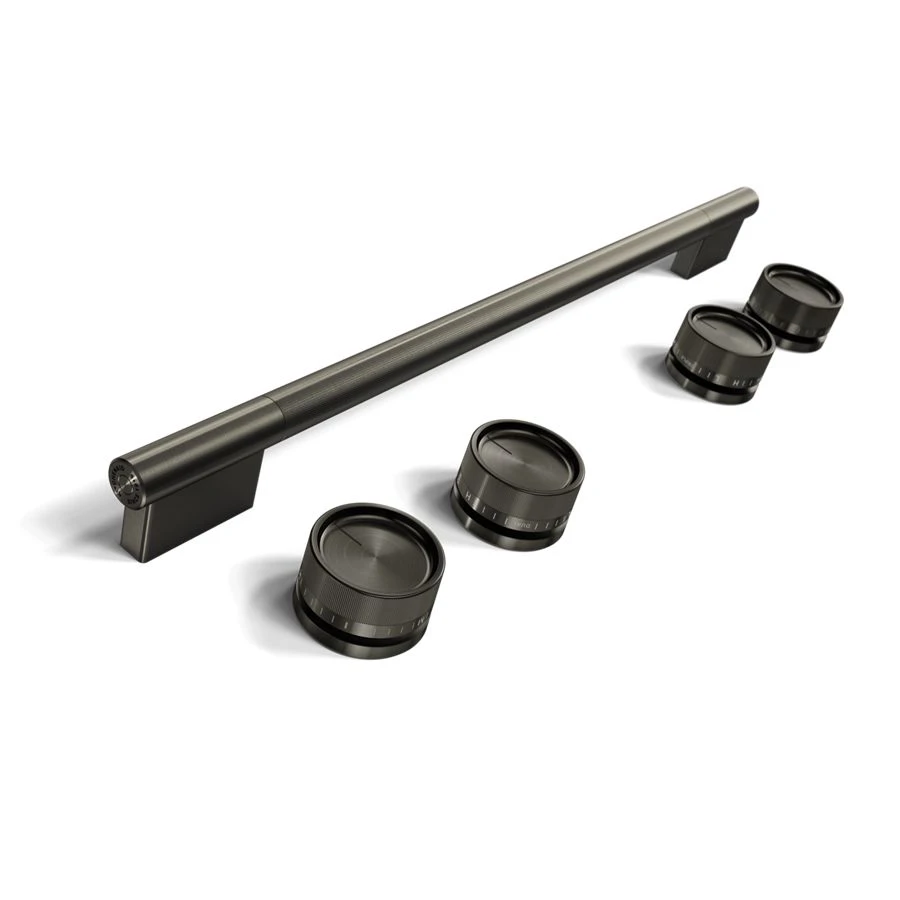 Black Ore Handle and Knob Hardware Accessory Kit for Slide-In ConvectionRange W11773969
