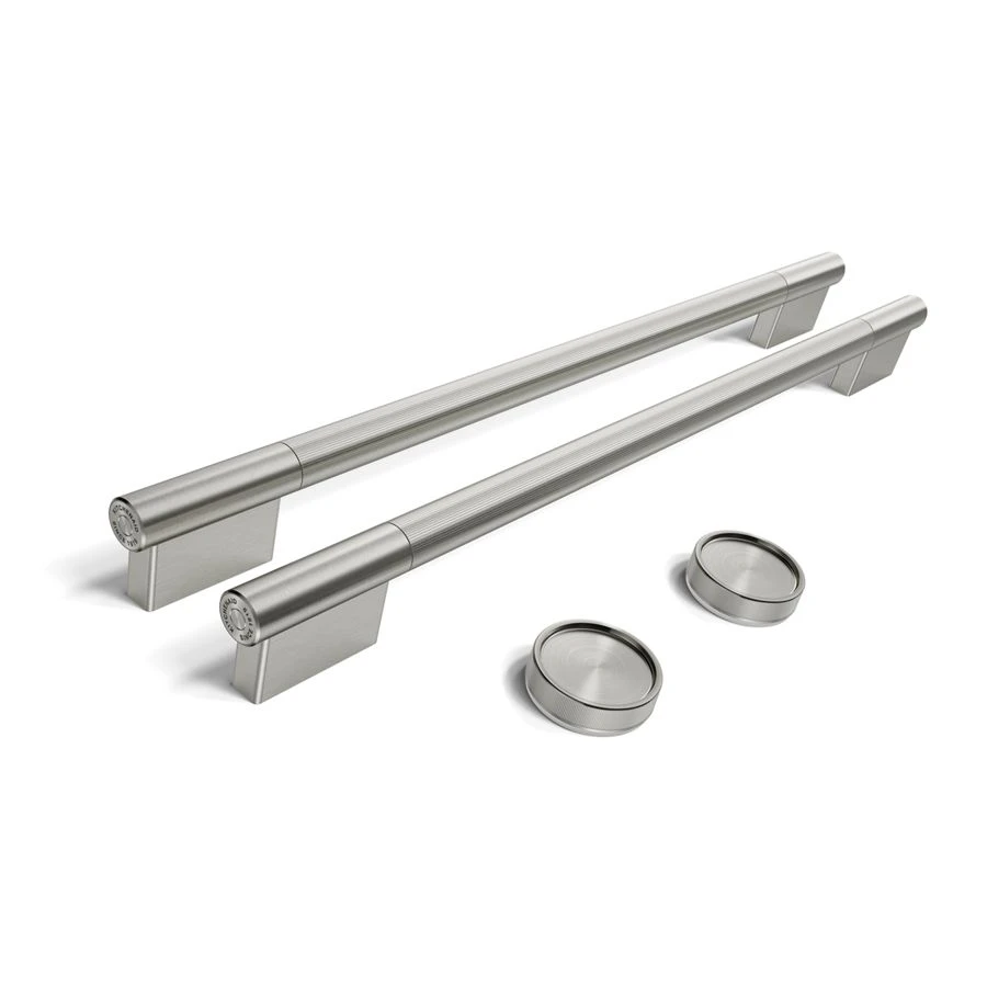 Stainless Steel Handle and Knob Hardware Accessory Kit for 30" Double Wall Oven & Microwave Combo W11774416