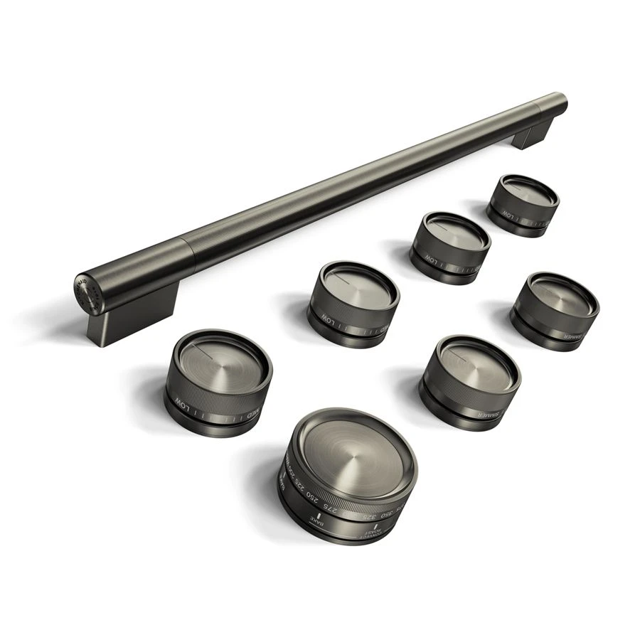 Black Ore Handle and Knob Hardware Accessory Kit for 36" Commercial-Style Dual Fuel Range W11774727