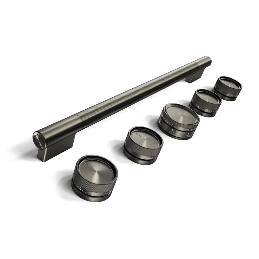 Black Ore Handle and Knob Hardware Accessory Kit for 30" Commercial-Style Gas Range W11774748