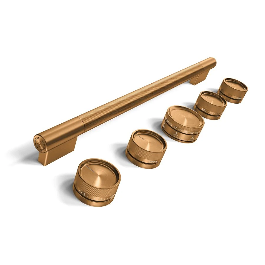 Bronze Handle and Knob Hardware Accessory Kit for 30" Commercial-Style Gas Range W11774750